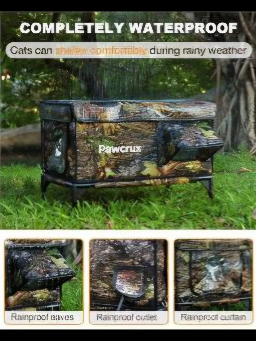 New Heated Cat House Weatherproof